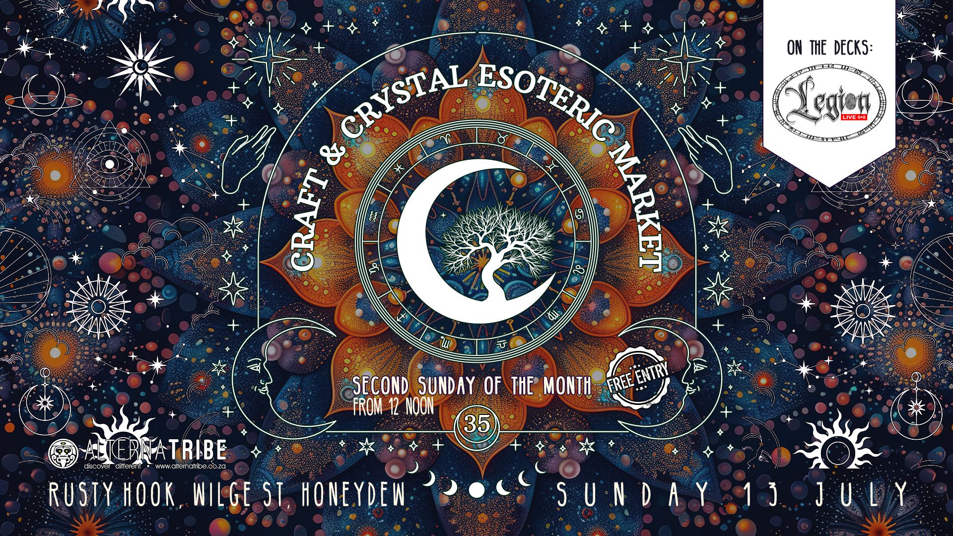Alternatribe's Craft & Crystal #35: Esoteric Market - Rusty Hook, Honeydew
