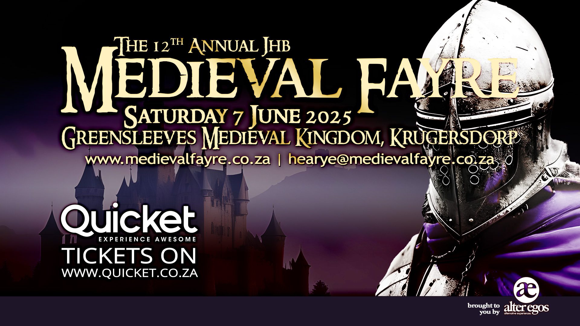 Ye 12th Annual Jhb Magical Medieval Fayre - Greensleeves, Krugersdorp