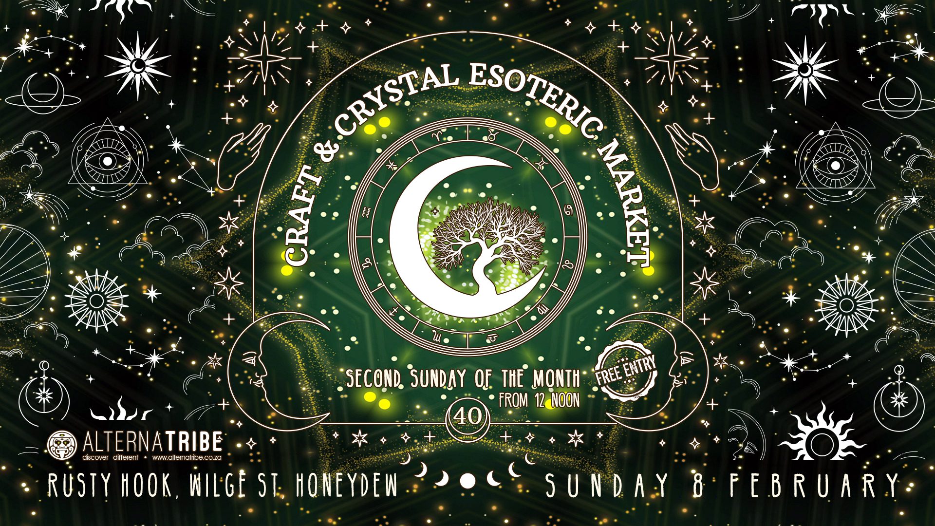 Alternatribe's Craft & Crystal #40: Esoteric Market - Rusty Hook, Honeydew