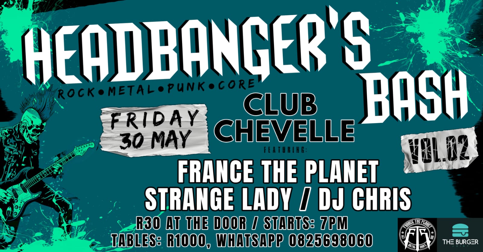HEADBANGER’S BASH VOL. 2 @ Club Chevelle, Edenvale