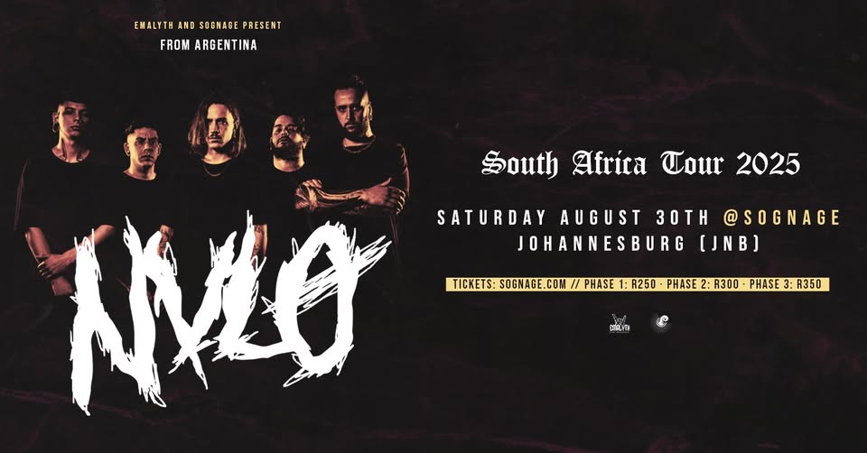 NVLO (Argentina) South Africa Tour 2025 - Joburg @ Sognage, JHB