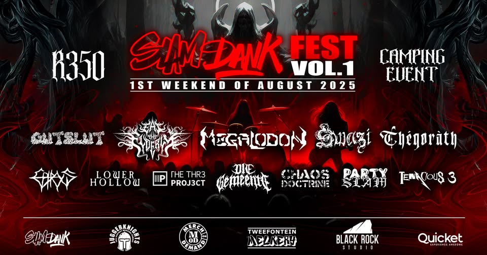 Slam Dank Festival Vol.1 @ Tweefontein Melkery, Kempton Park