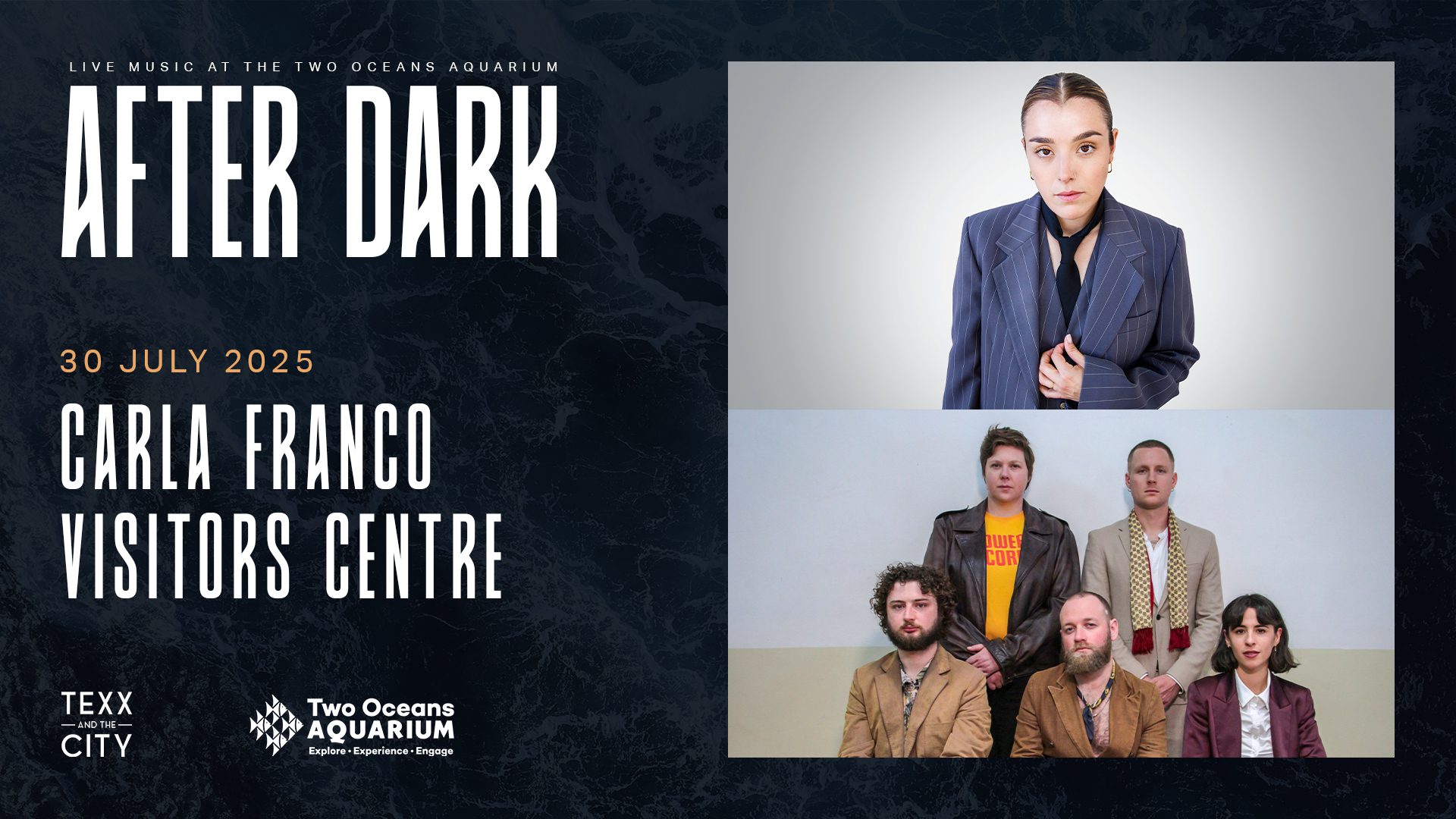 After Dark: Visitors Centre and Carla Franco @ Two Oceans Aquarium, CPT