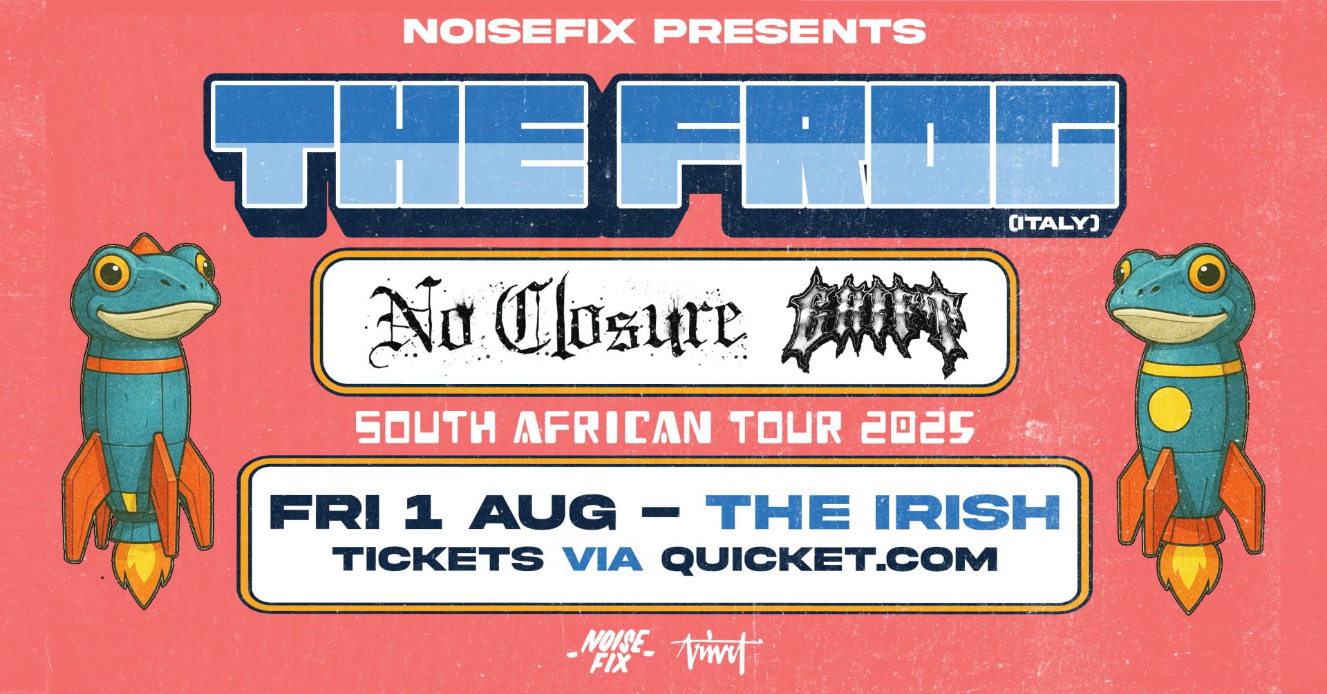 The Frog (ITA) LIVE @ The Irish Club, JHB