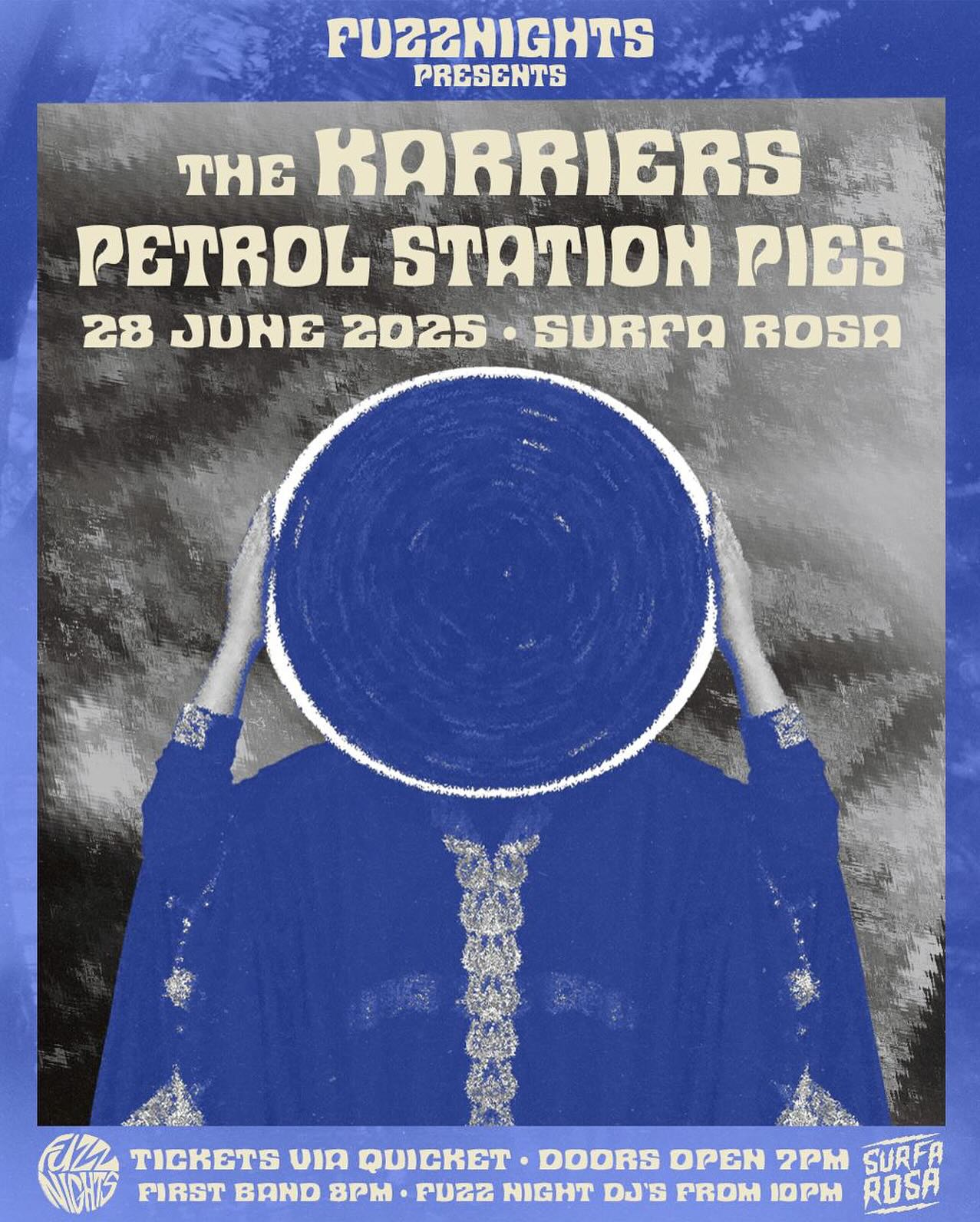 Fuzznights presents The Karriers and Petrol Station Pies @ SurfaRosa, CPT