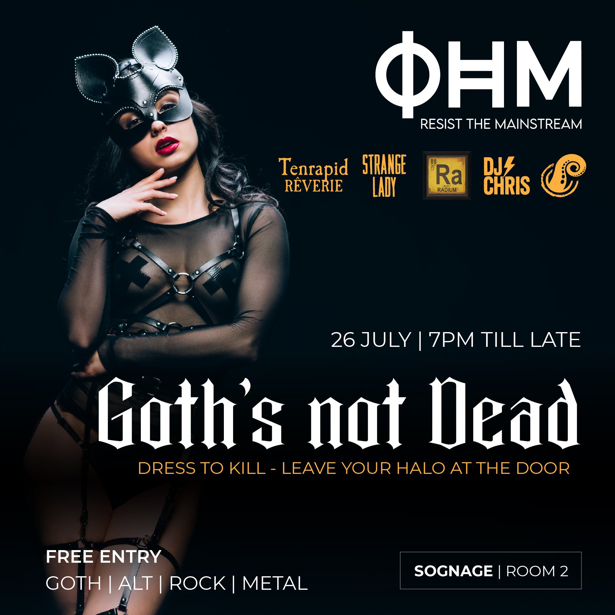 OHM | Goth's not Dead @ Sognage, JHB