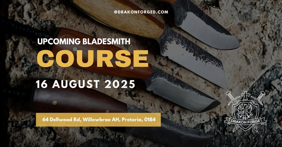 Bladesmith Course @ Drakon Forge, Pretoria