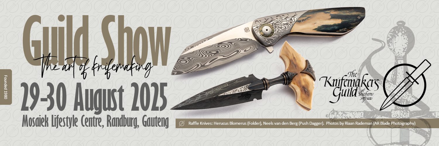 Knifemakers Guild Show 2025 @ Mosaiek Lifestyle Centre, Randburg