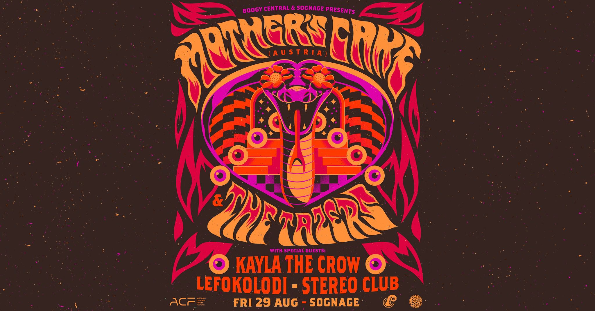 Mother's Cake (Austria), The Tazers, Kayla The Crow, Lefokolodi & More LIVE @ Sognage, JHB