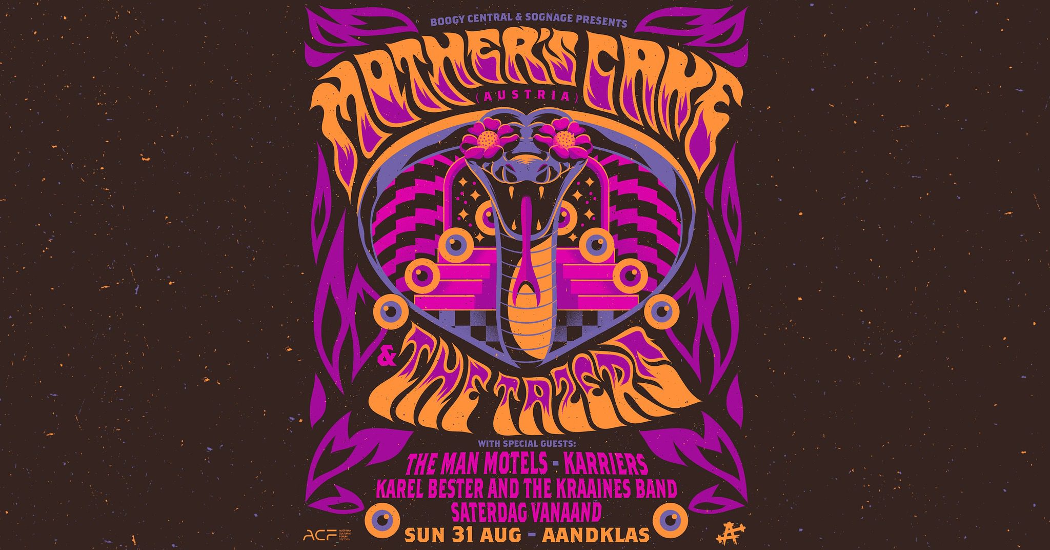 Mother's Cake (Austria), The Tazers, The Man Motels & More LIVE @ Aandklas Stellenbosch