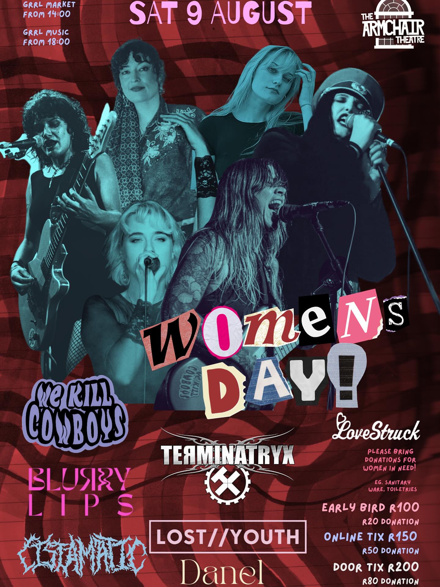 WOMEN'S DAY GIG @ The Armchair Theatre, CPT