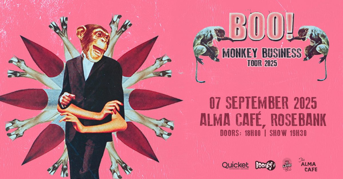 Boo! live at the Alma Cafe, Cape Town