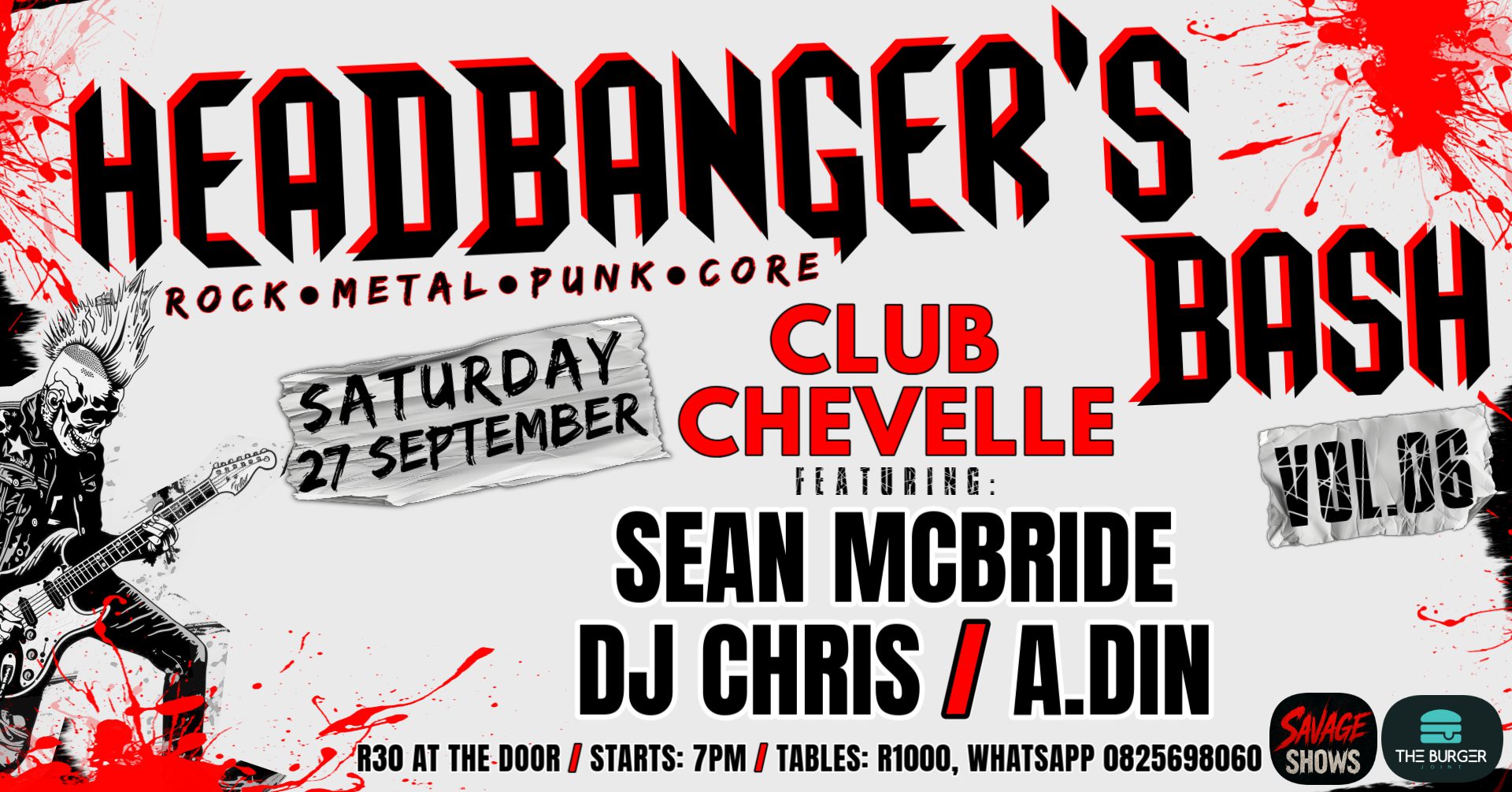 HEADBANGER’S BASH VOL. 6 @ Club Chevelle, Edenvale