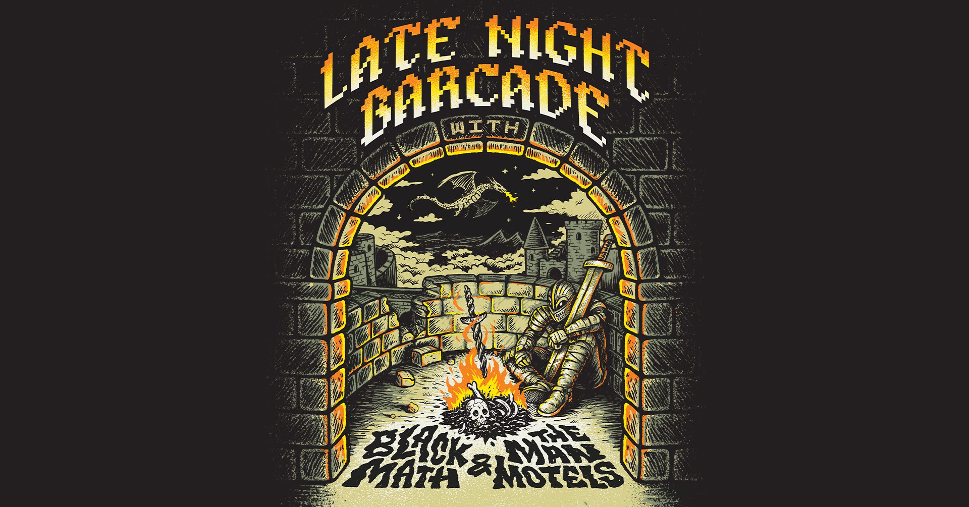 Late Night Barcade Vol. 1: Black Math + The Man Motels - Barcadia, Cape Town