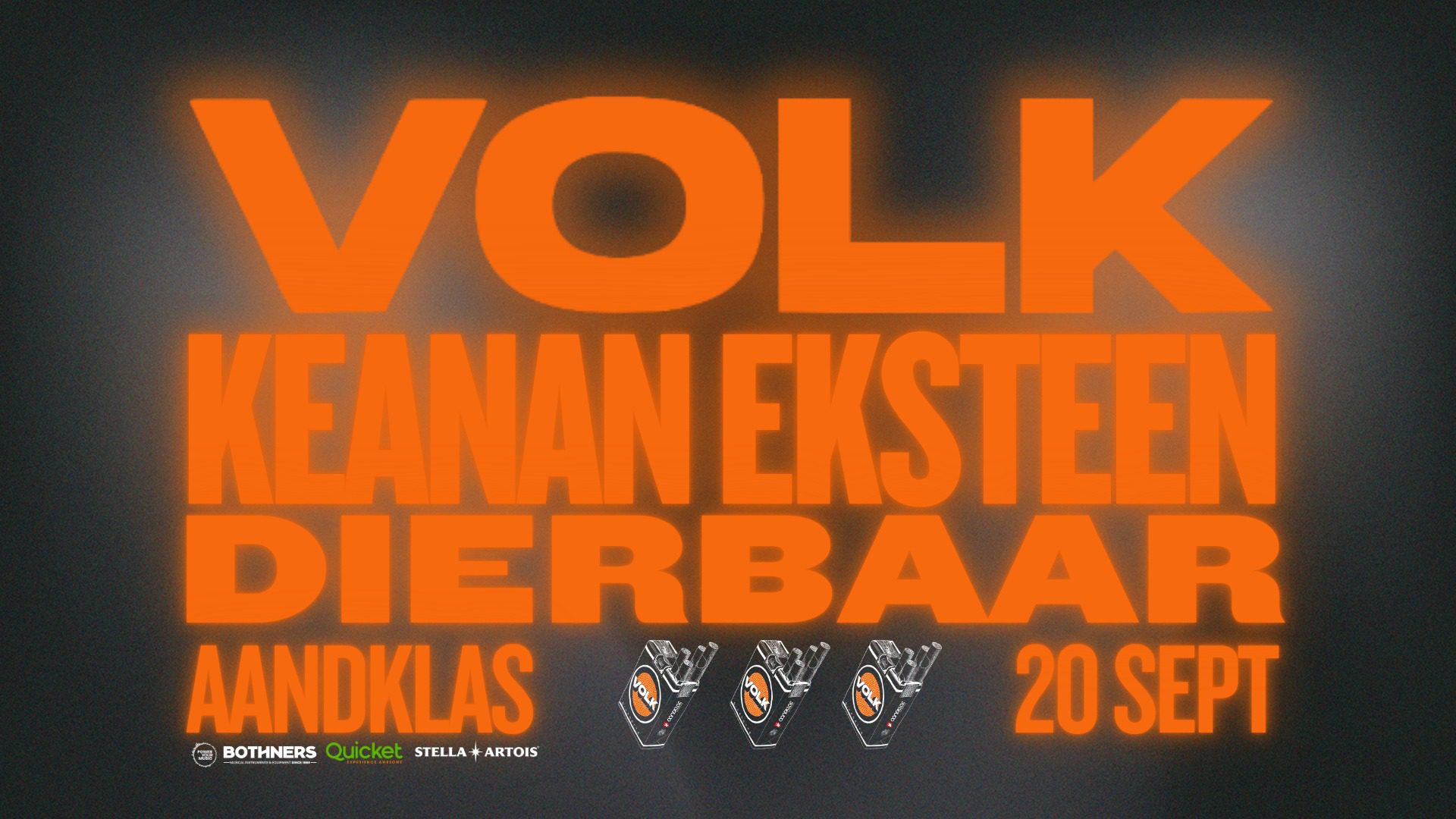 Volk, Keanan Eksteen, Dierbaar - LIVE at Aandklas Stellenbosch