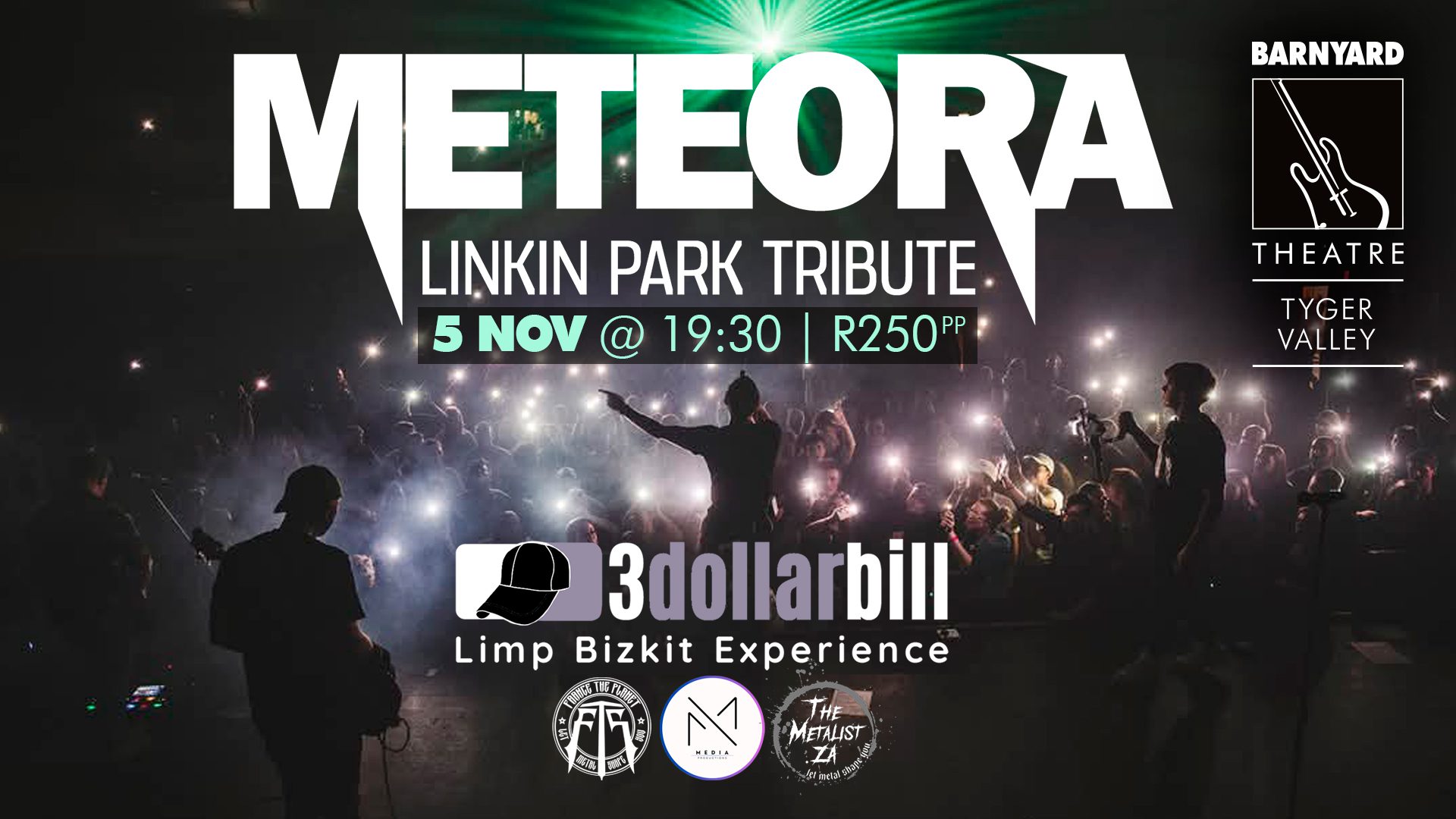 Linkin Park Tribute & Limp Bizkit Experience @ Tyger Valley Barnyard, Cape Town