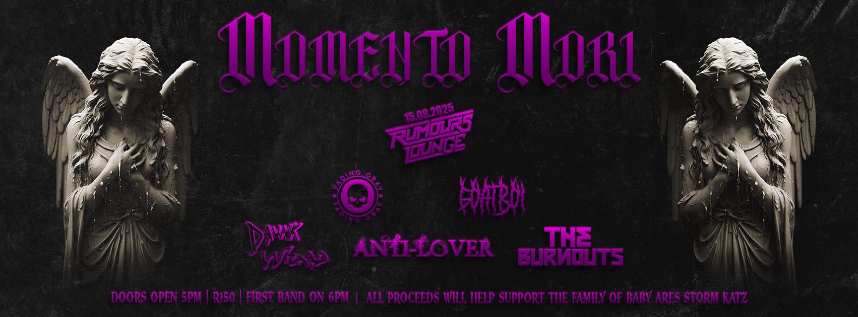 Momento Mori - Rumours Lounge, Strydom Park