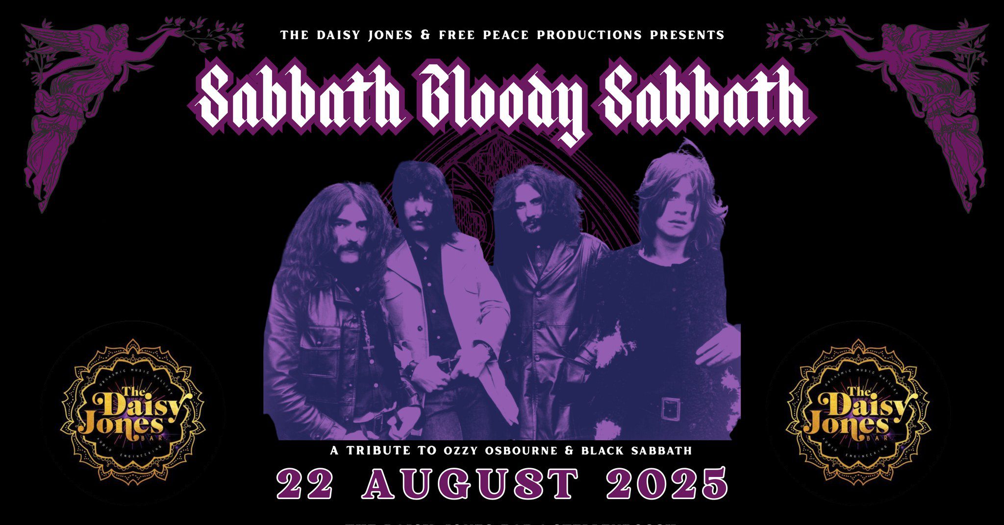Sabbath Bloody Sabbath at The Daisy Jones Bar, Stellenbosch