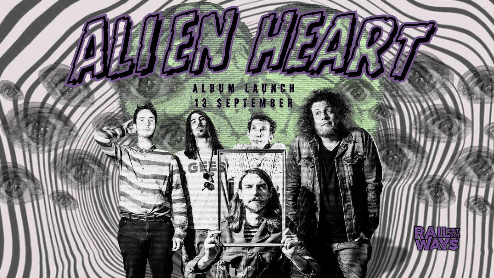 Evert Snyman & The Aviary Alien Heart Album Launch at Railways Cafe, Pretoria