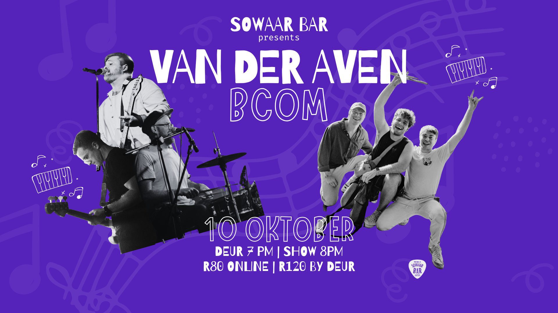 Van Der Aven & Bcom Live at Sowaar Bar, Pretoria