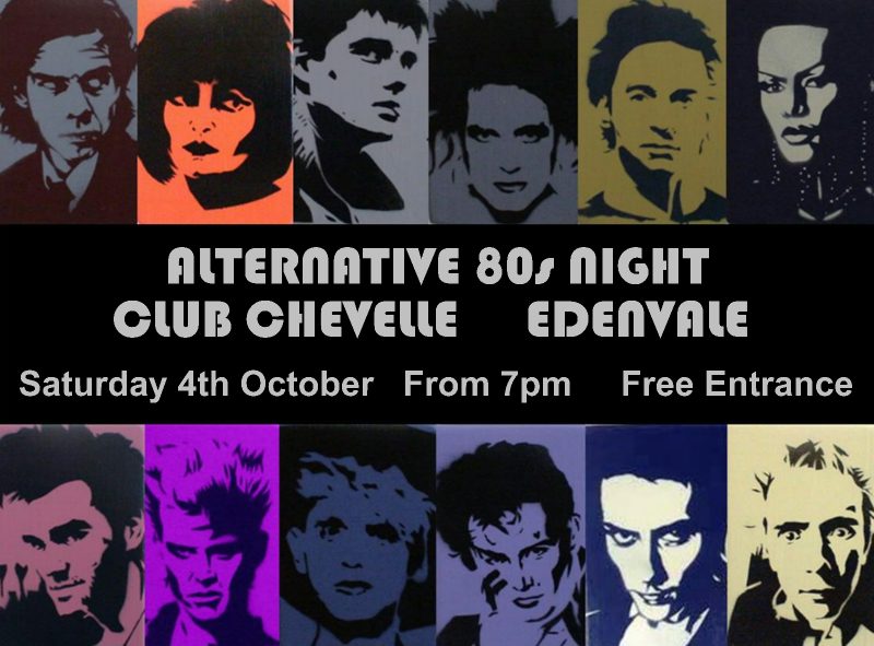 Alternative 80s @ Club Chevelle, Edenvale