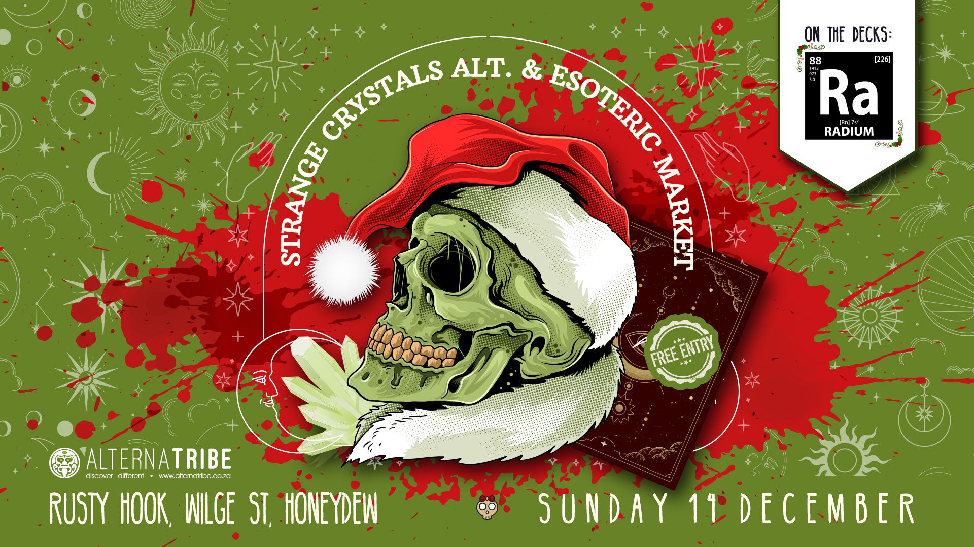Strange Crystals Alt. & Esoteric Xmas Market 2025 - Rustry Hook, Honeydew