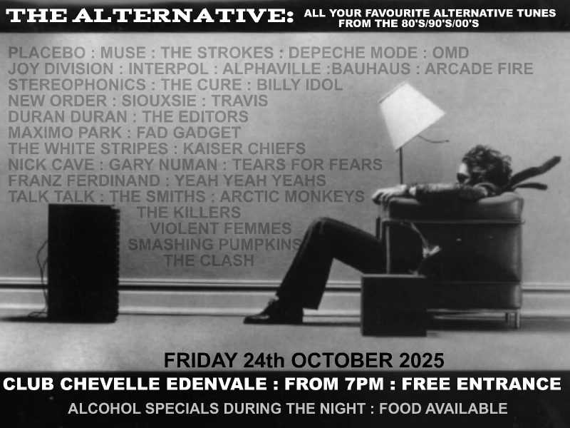 The Alternative @ Club Chevelle, Edenvale