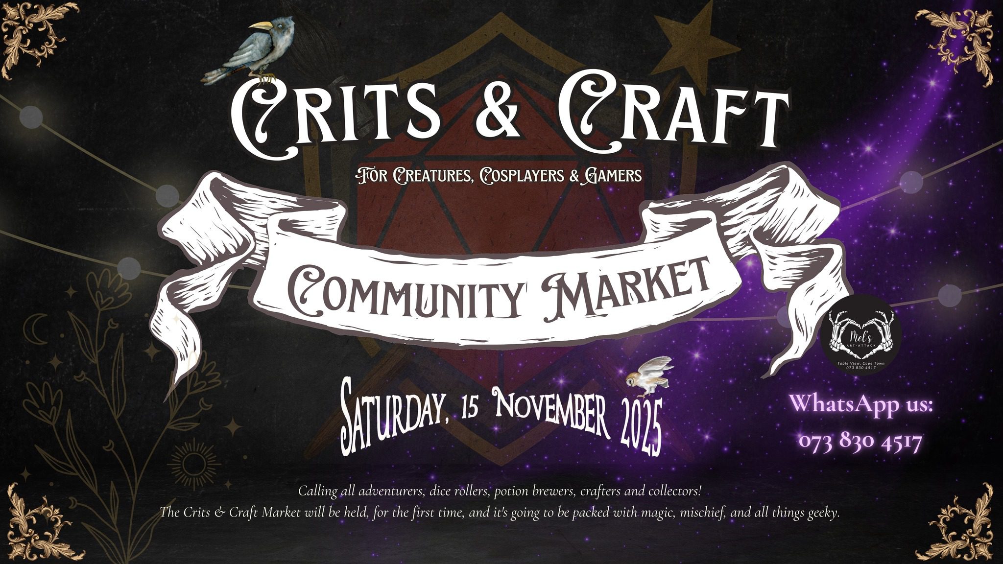 Crits & Crafts - The Portuguese Club, Cape Town