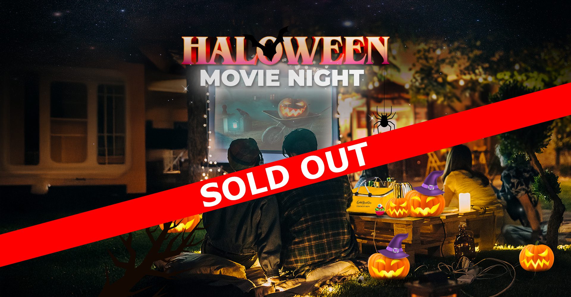 Halloween Movie Night @ Gold Reef City Town Square, JHB