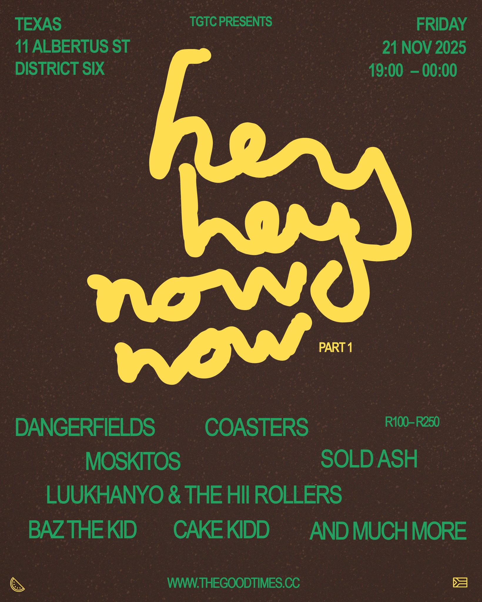 Hey Hey, Now Now - Texas, CT