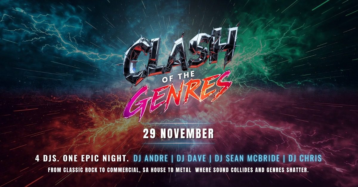 Clash of the Genres: Birthday Bash Edition - Club Chevelle, Edenvale