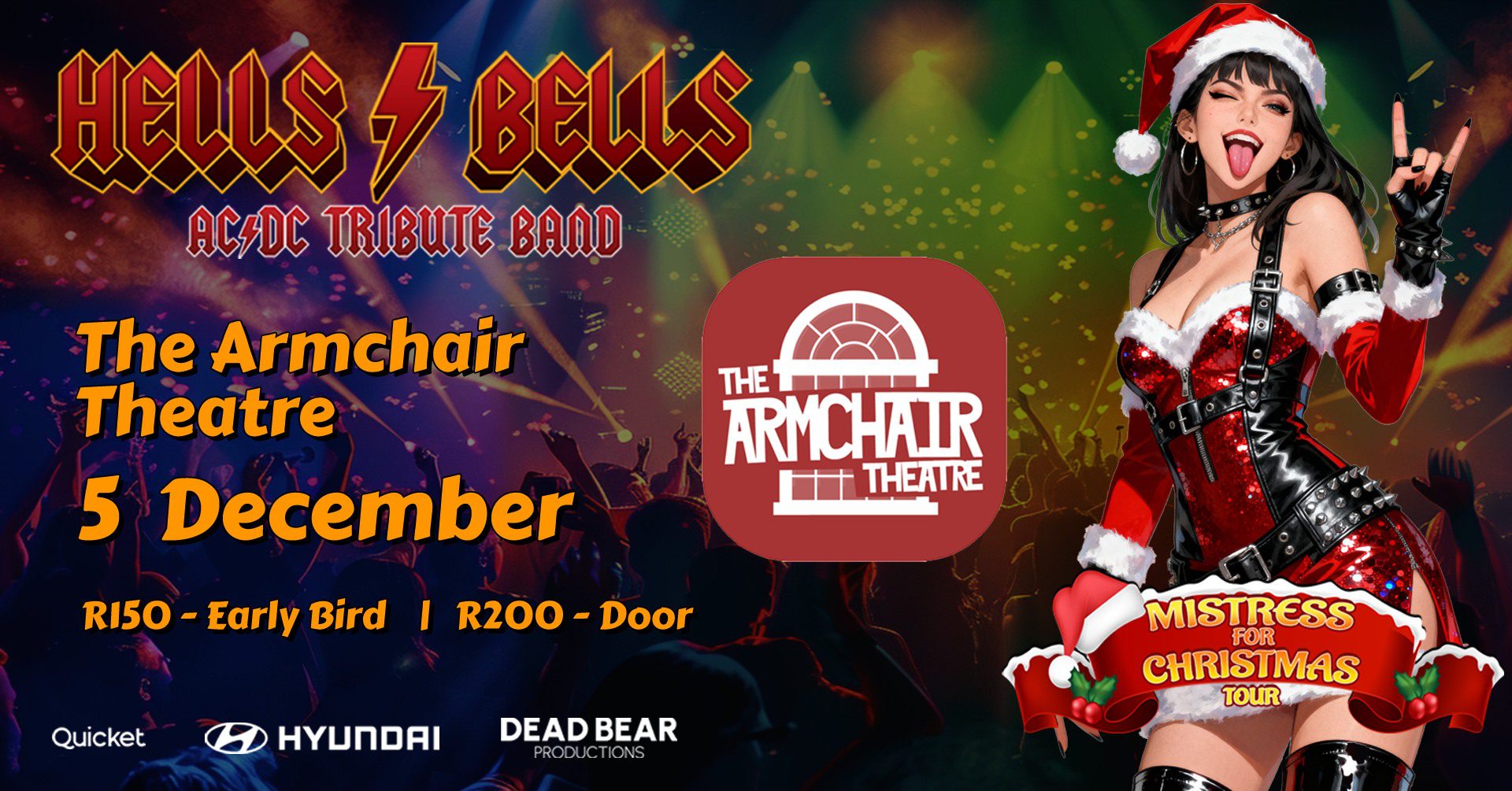 Hells Bells @ The Armchair Theatre, CPT