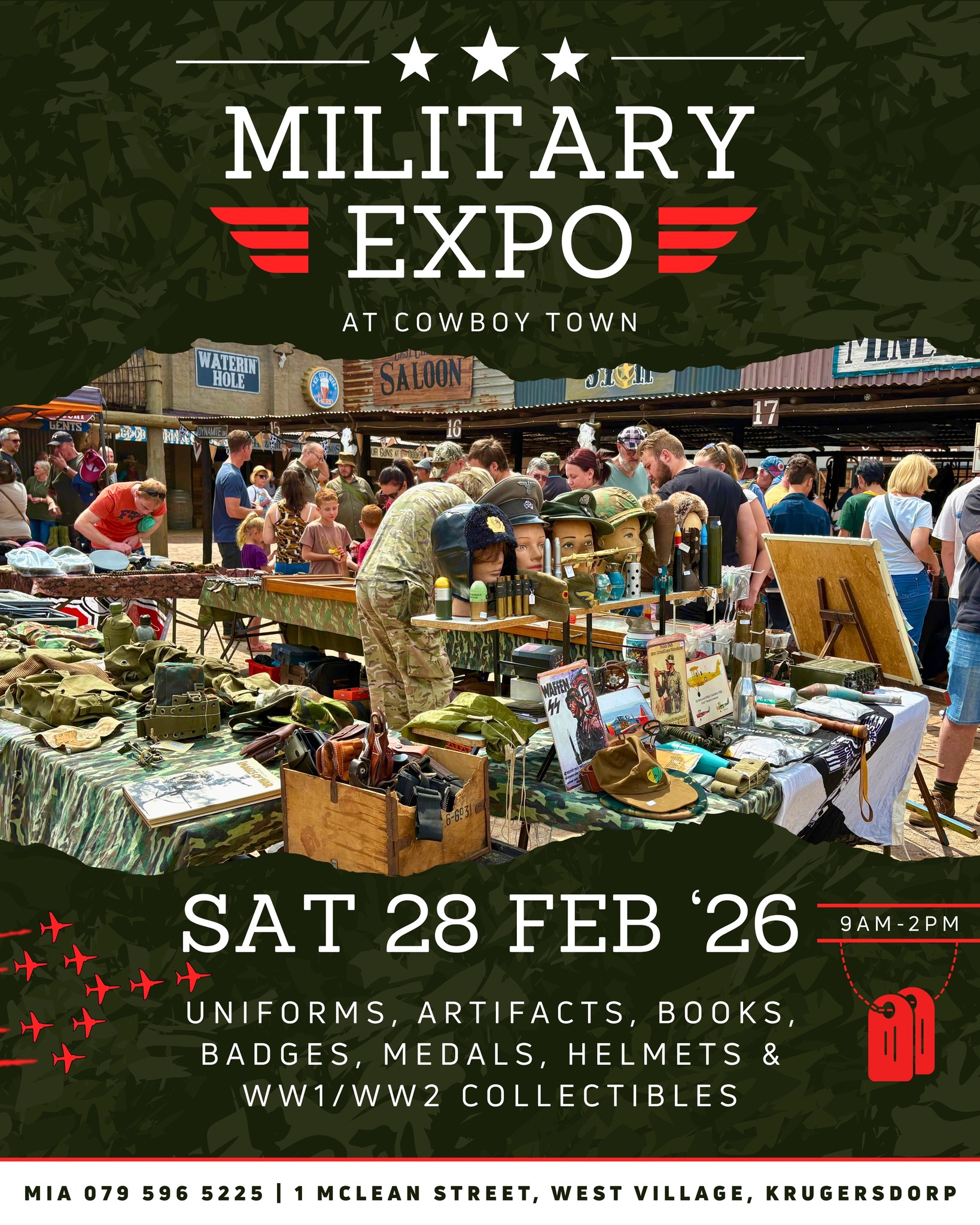 The Cowboy Town Military Expo 2026 @ Cowboy Town, Krugersdorp
