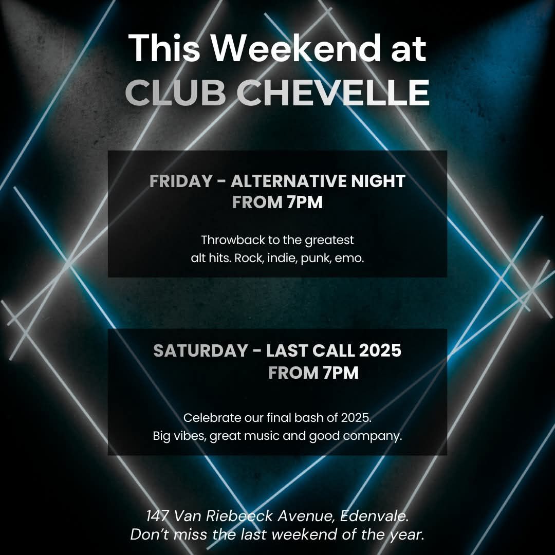 Alt Night at Club Chevelle, Edenvale