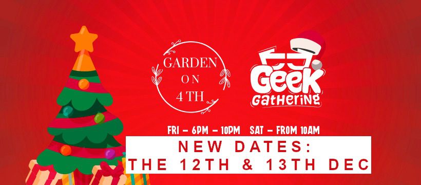 Garden on 4th & The Geek Gathering Humbug Xmas Market @ Gotcha Pizzeria, Randburg