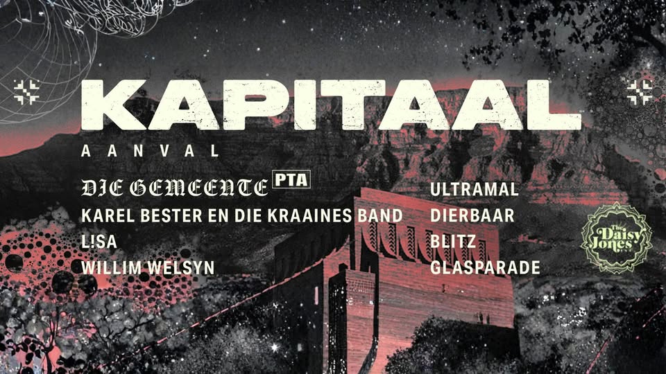 Kapitaal Aanval [Die Gemeente, Karel Bester, L!sa & meer] LIVE by Daisy Jones Bar, Stellenbosch
