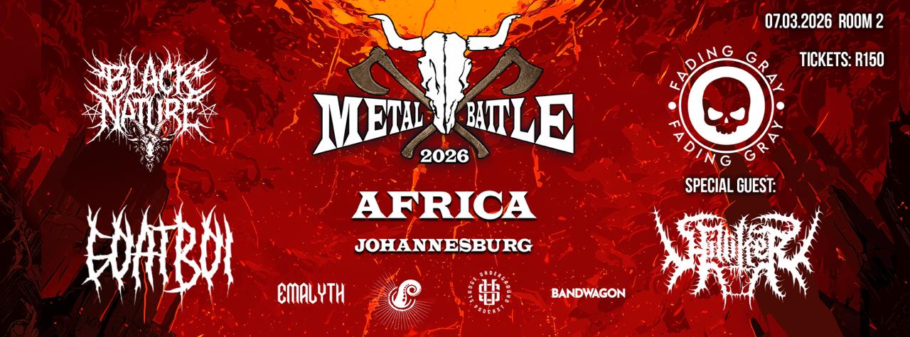 Wacken Metal Battle Africa Room 2 Heat - Sognage, Randburg
