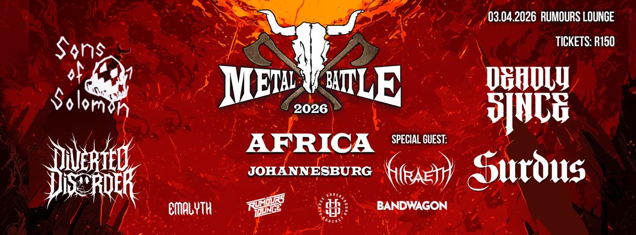 Wacken Metal Battle Africa Rumours Heat, Randburg