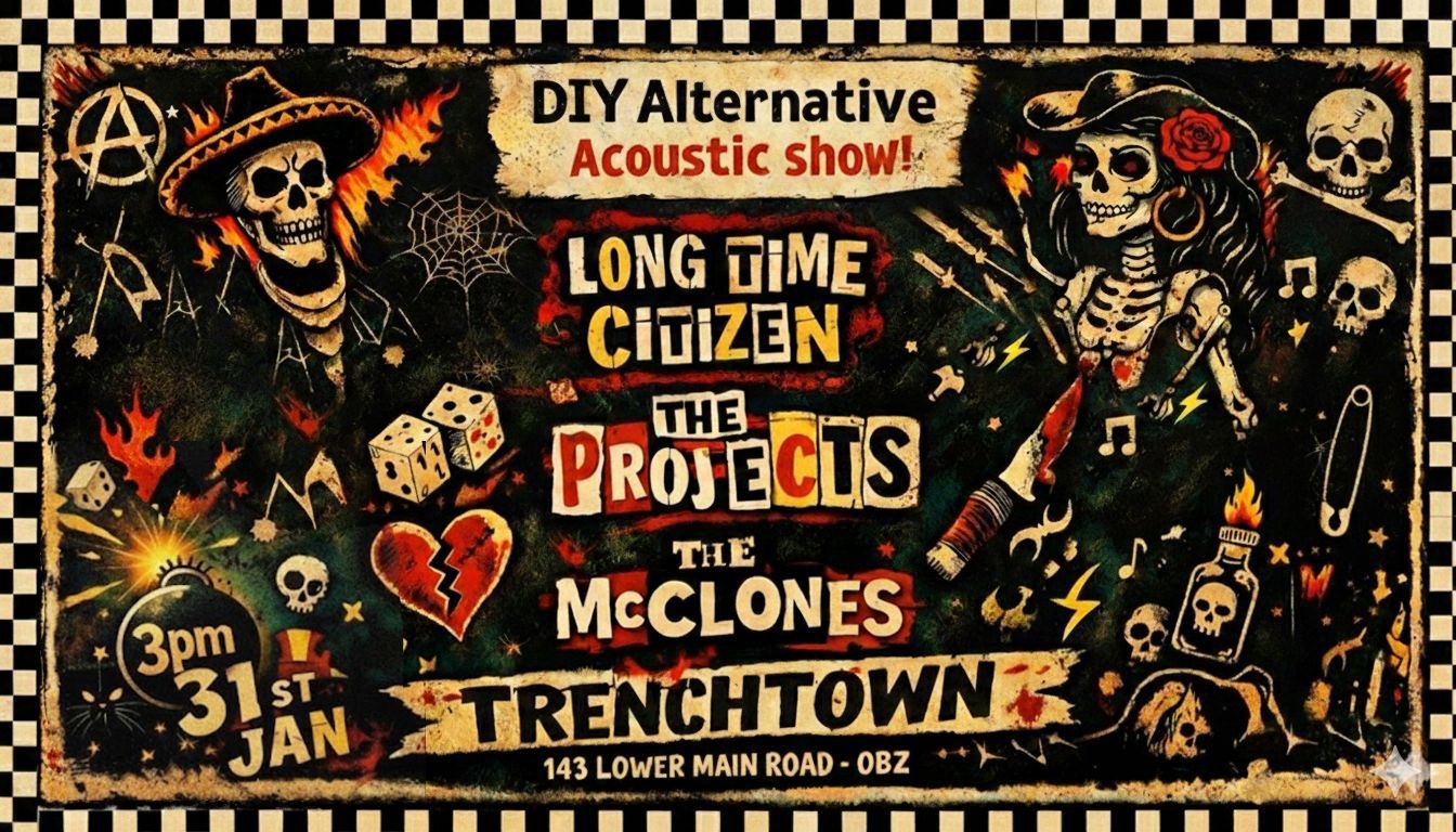 DIY Alternative Acoustic Show - Trenchtown, Cape Town